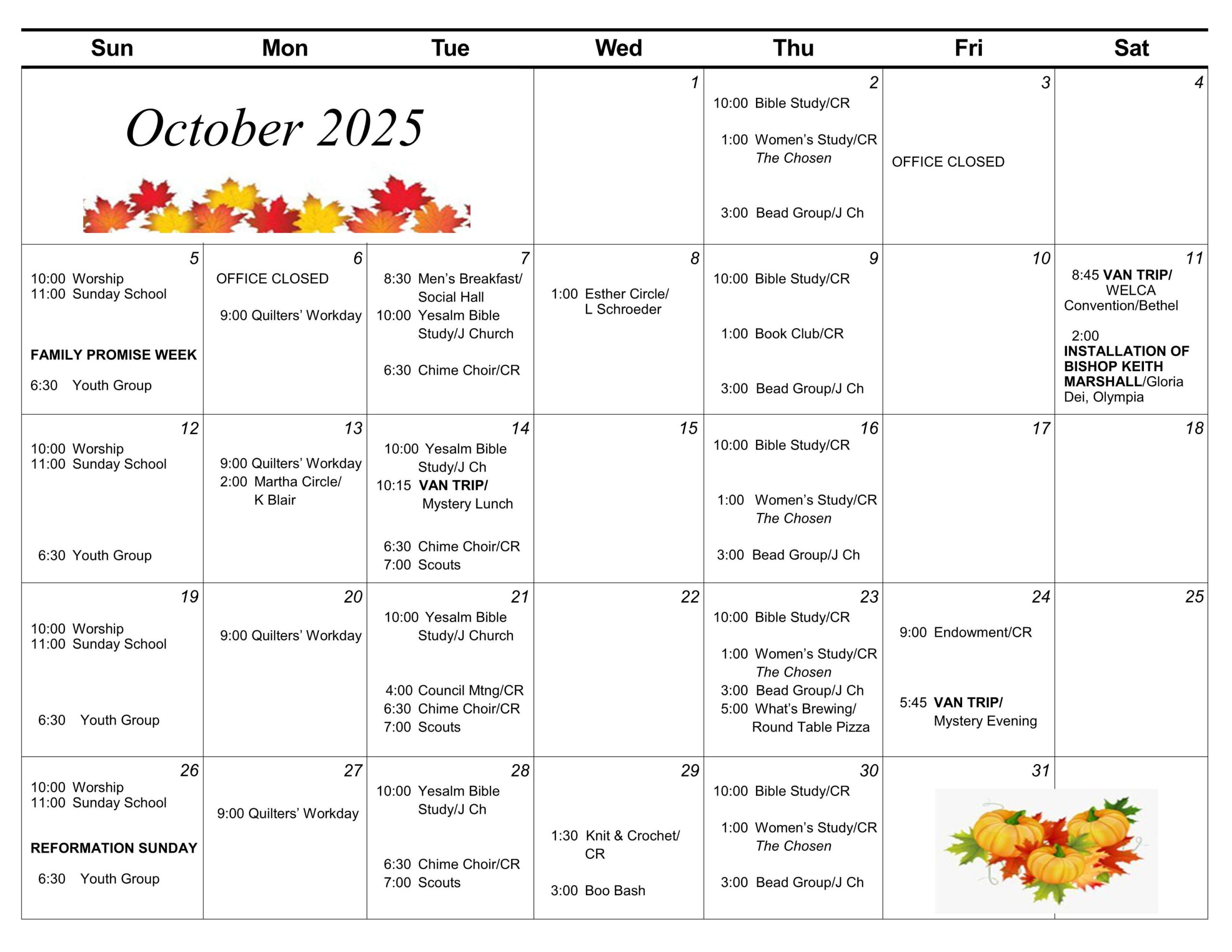 October 2025